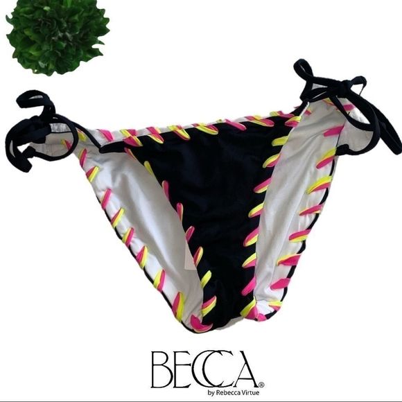 Becca Reversible Bikini Bottom - Picture 1 of 9